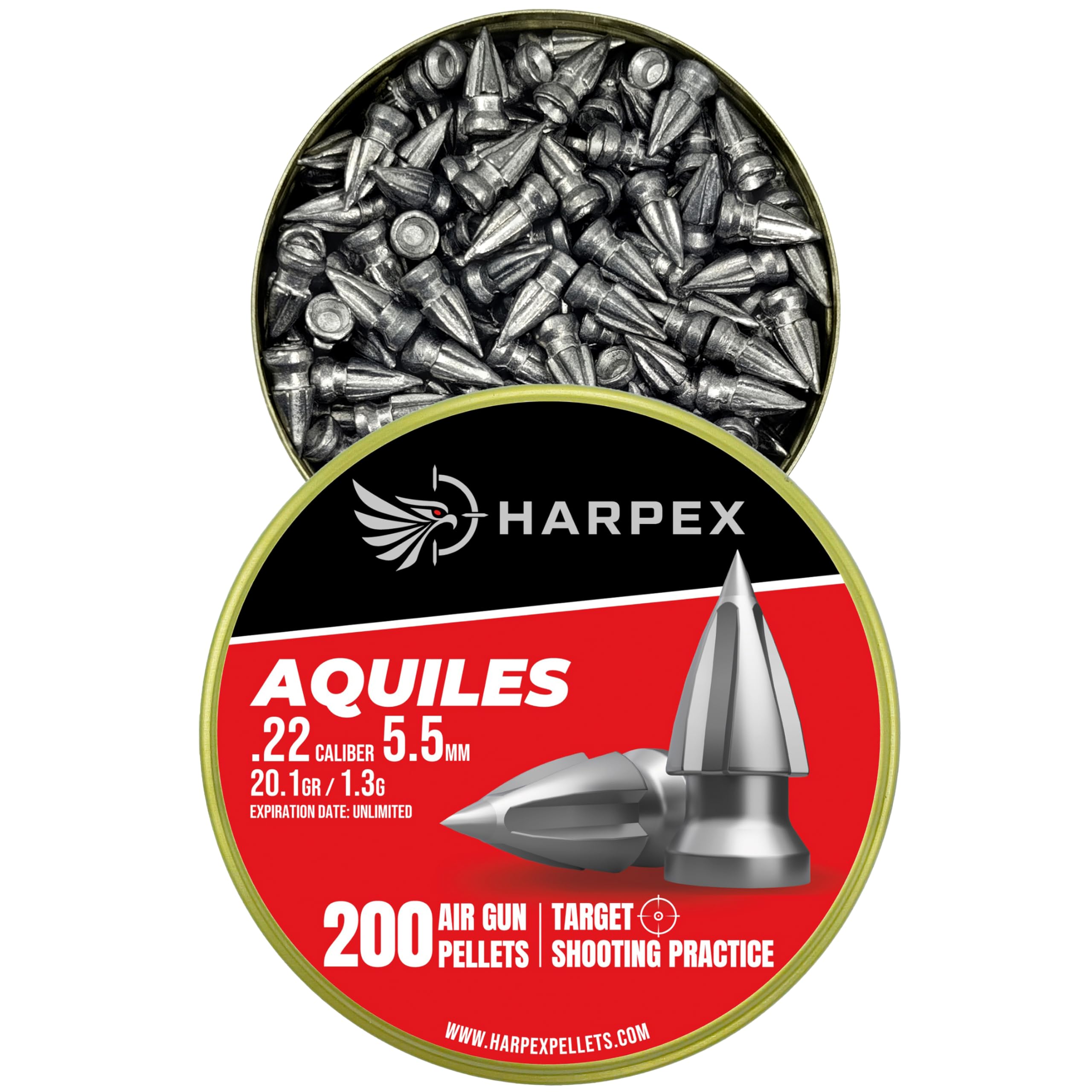 DIABOLOS HARPEX AQUILES CALIBRE 5.5 DE 200 UNIDADES