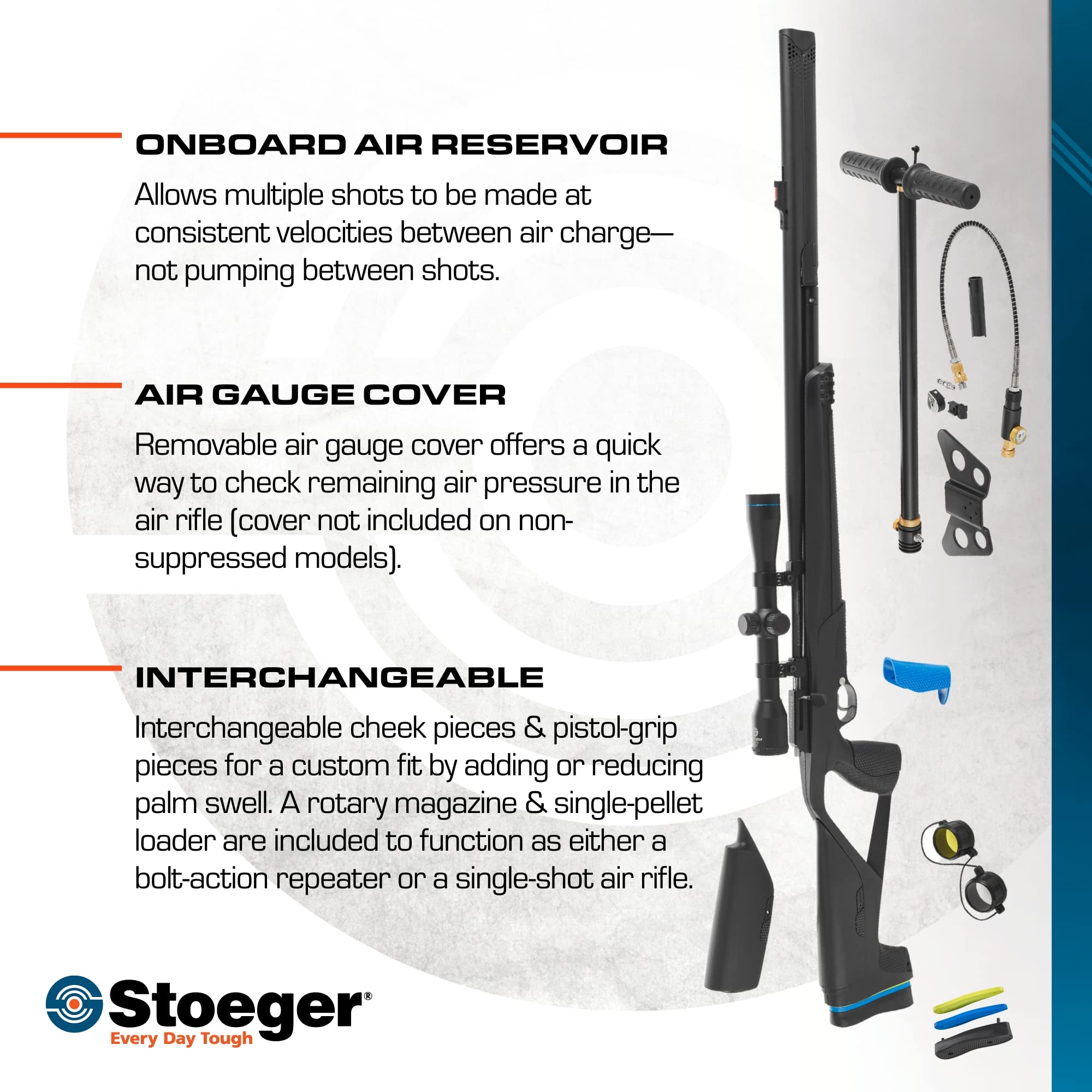RIFLE PCP STOEGER XM1 MULTI-TIRO 7X