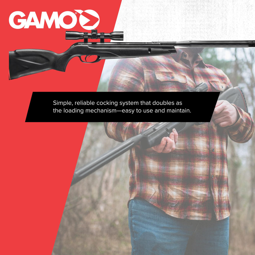 RIFLE NITRO PISTÓN GAMO WILDCAT WHISPER MONO-TIRO