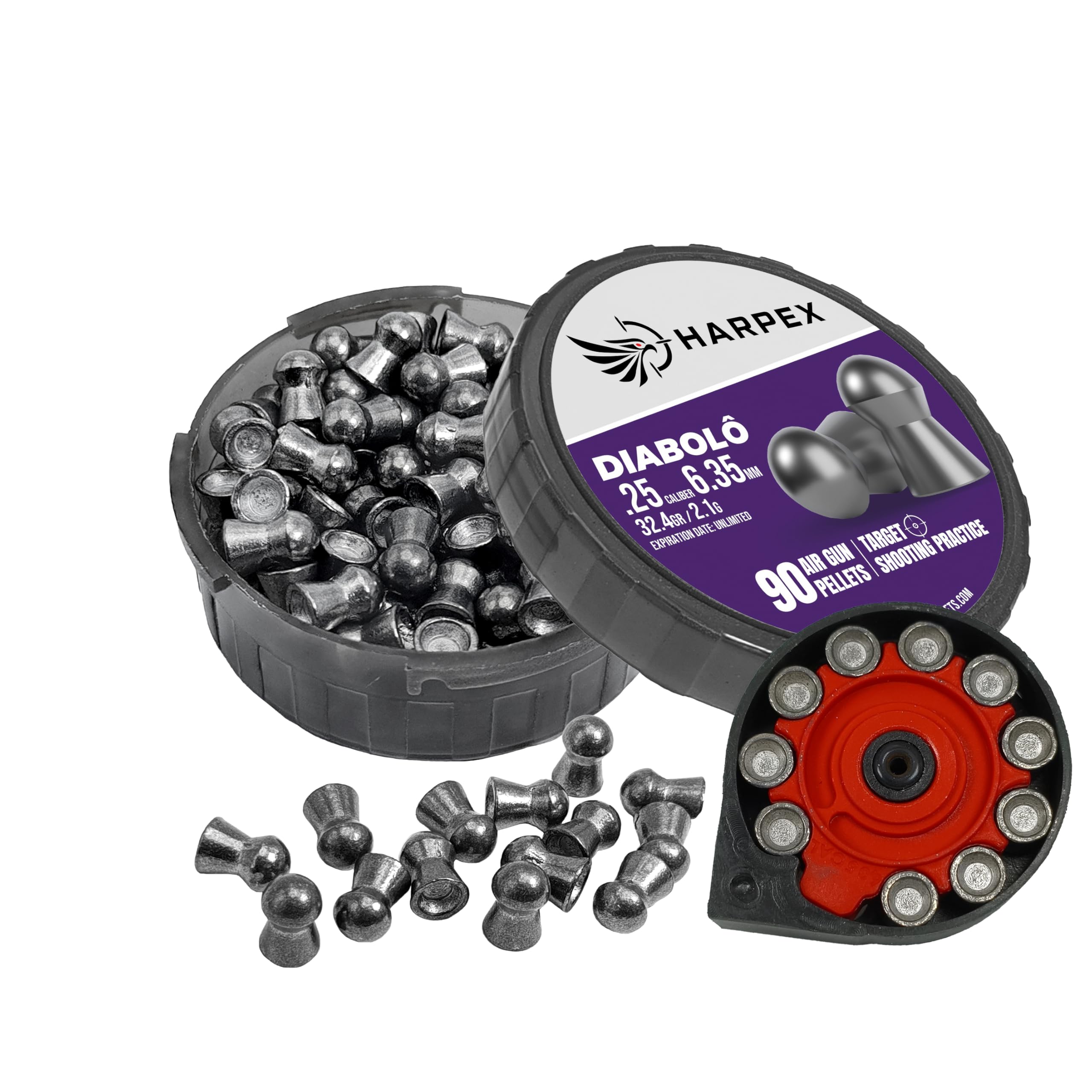 DIABOLOS HARPEX DIABOLÓ CALIBRE 6.35 DE 90 UNIDADES