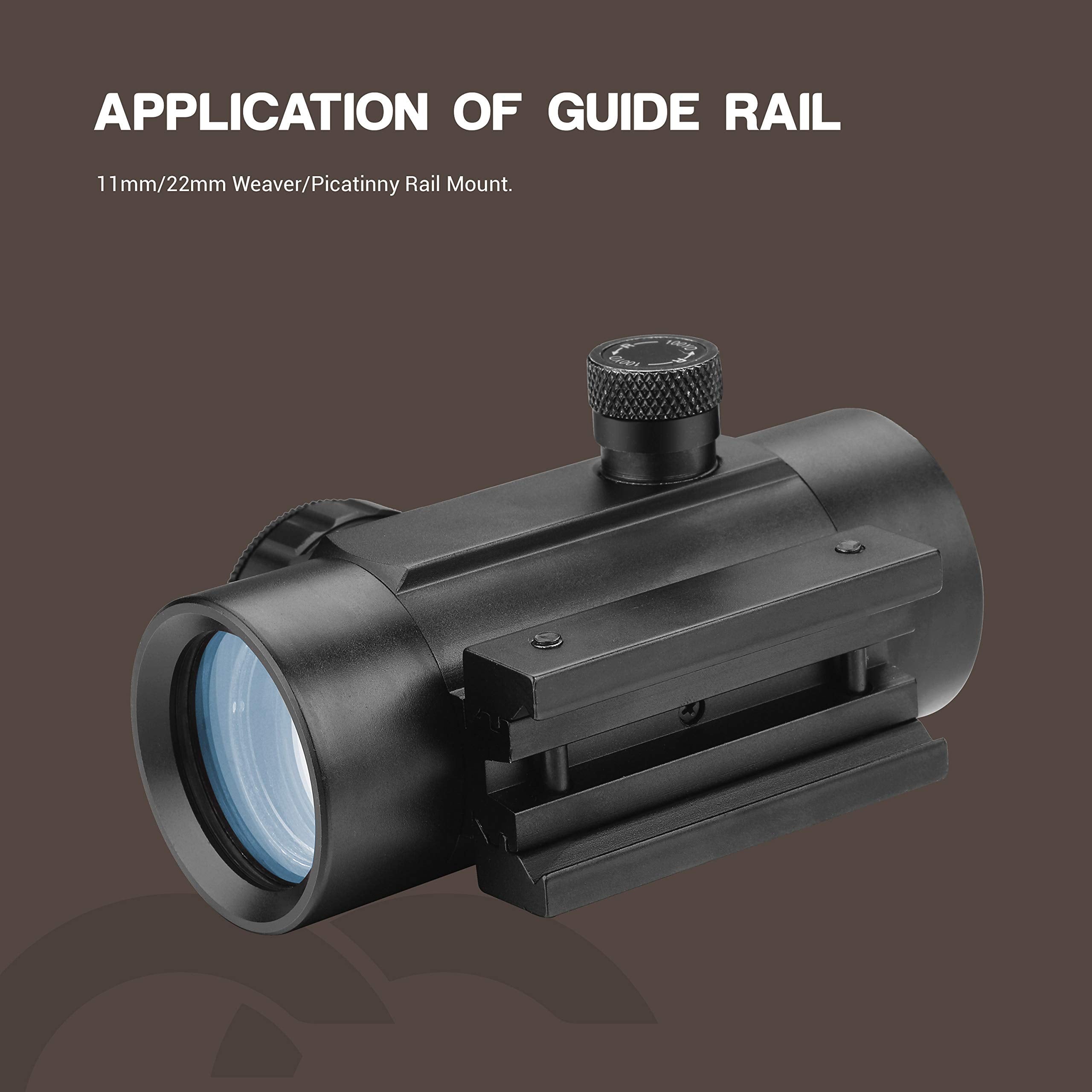 MIRA RED DOT ESSLNB DE 2 MOA PARA RIEL 20 mm