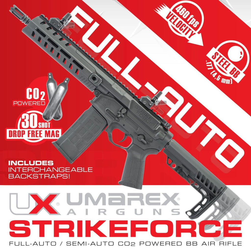 RIFLE CO2 UMAREX STRIKEFORCE FULL AUTOMÁTICO 30X