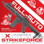 RIFLE CO2 UMAREX STRIKEFORCE FULL AUTOMÁTICO 30X