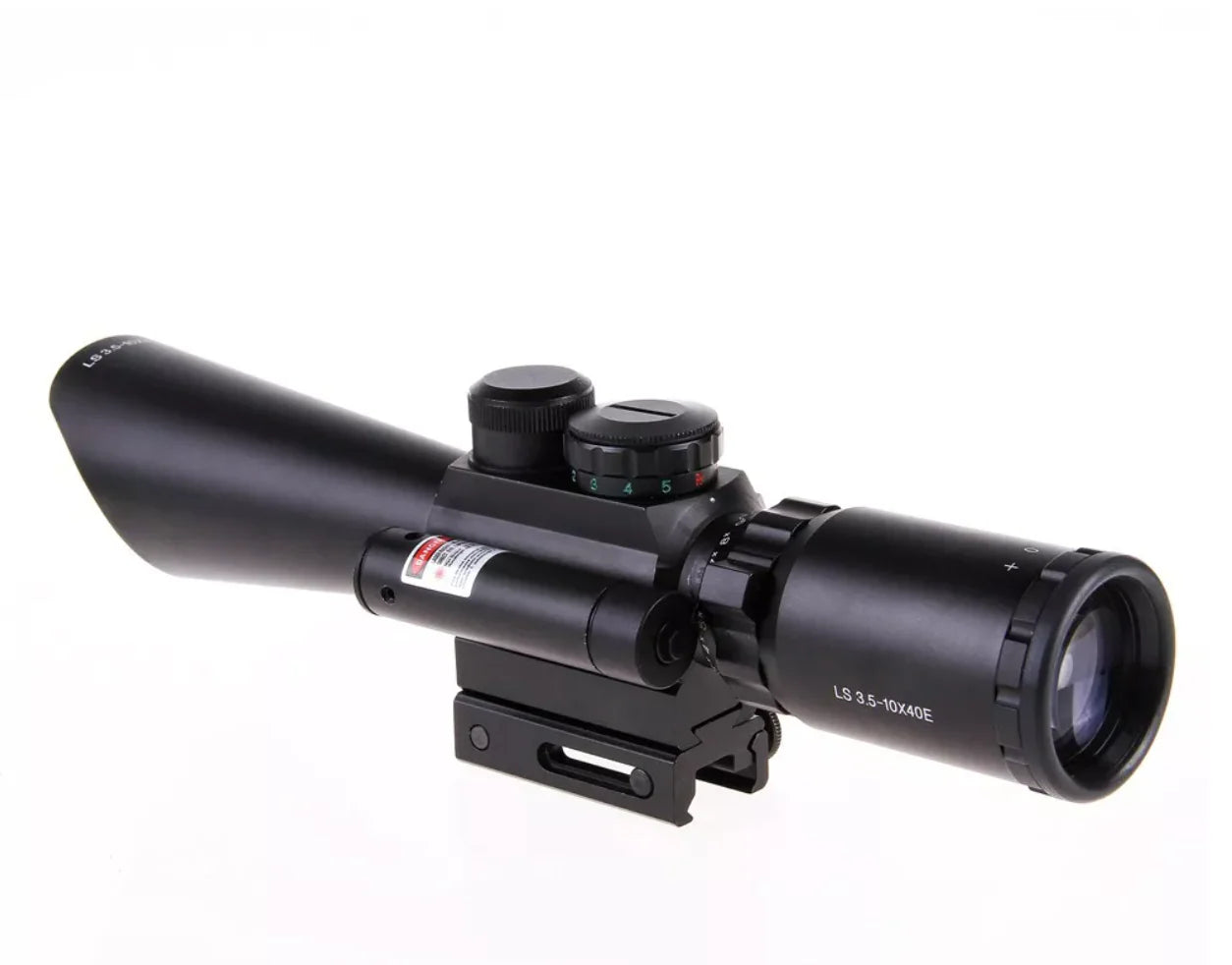 Mira telescópica ACURATE Laser 3.5X10 Doble Riel 11 Y 22