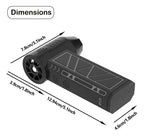 SOPLADOR TURBO PORTÁTIL, VENTILADOR JET 130000 RPM