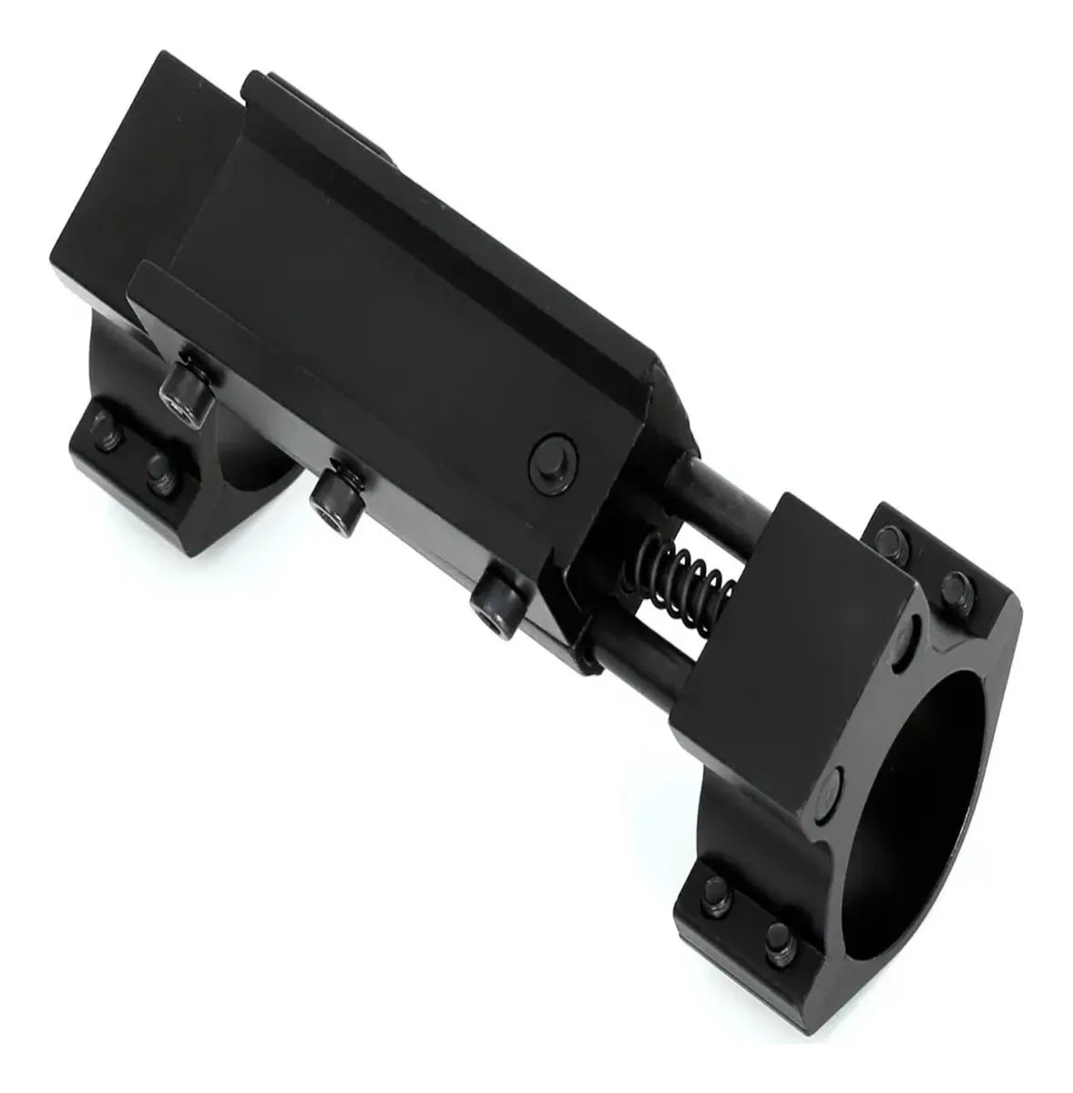 Soporte de mira telescopica antiretroceso para riel 22