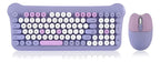 COMBO TECLADO DISEÑO GATO + MOUSE INALÁMBRICO AS-212