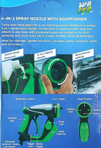 PULVERIZADOR DE AGUA ALTA PRESIÓN ROCIADOR DE ESPUMA AUTO