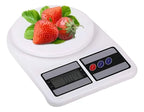 BALANZA GRAMERA DE COCINA DIGITAL GENÉRICA SF-400 BLANCA