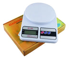 BALANZA GRAMERA DE COCINA DIGITAL GENÉRICA SF-400 BLANCA
