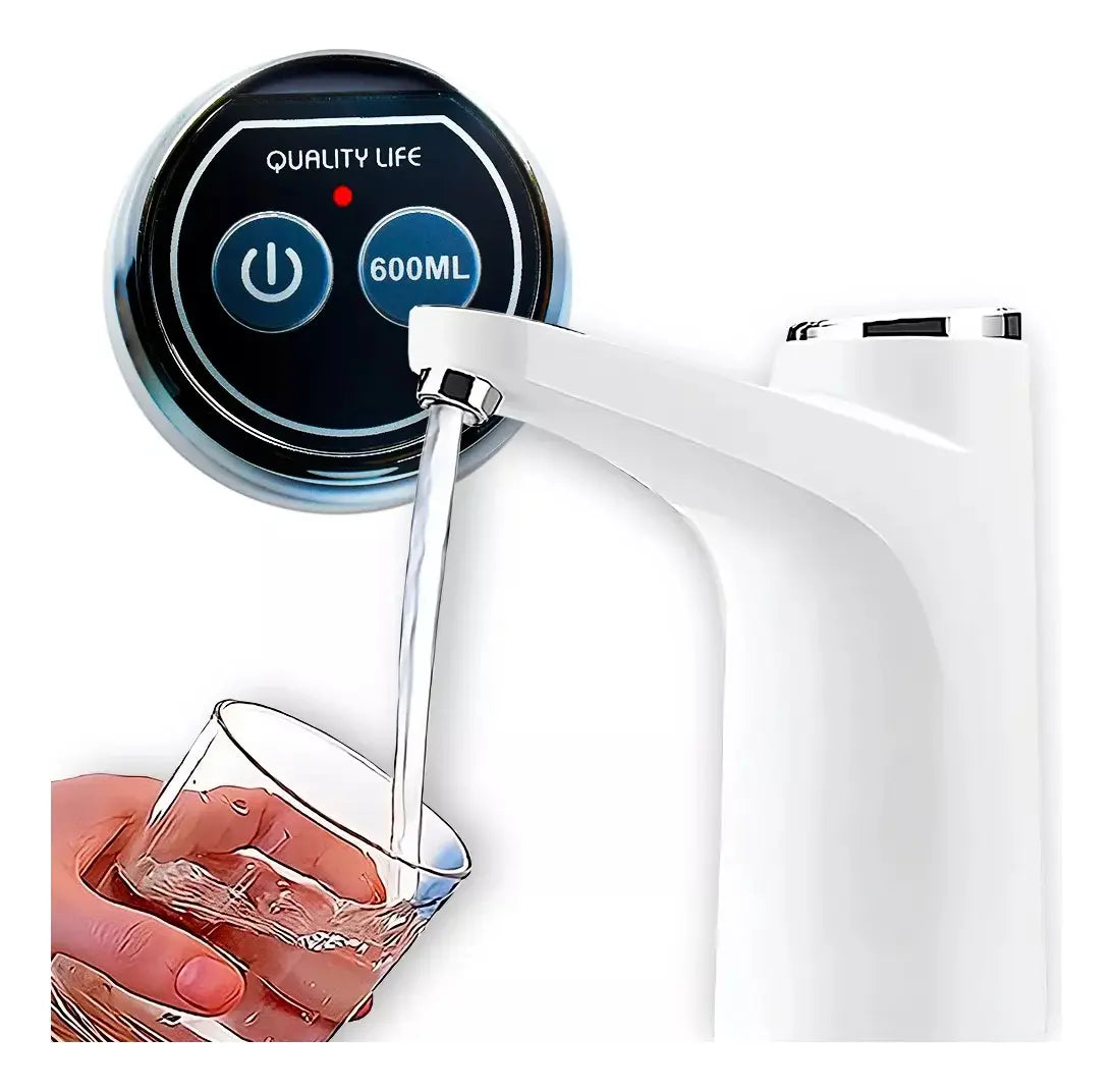 DISPENSADOR DE AGUA AUTOMÁTICO BOMBA PRO RECARGABLE USB
