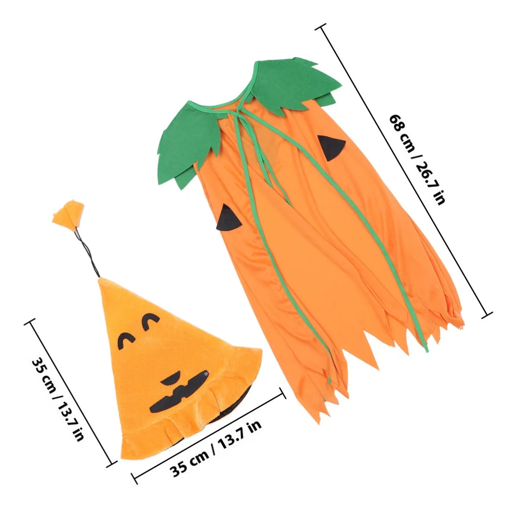 DISFRAZ DE CALABAZA COSTUME COSPLAY