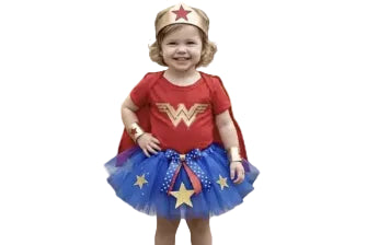 DISFRAZ DISFRACES MUJER MARAVILLA NIÑA BEBE TUTU