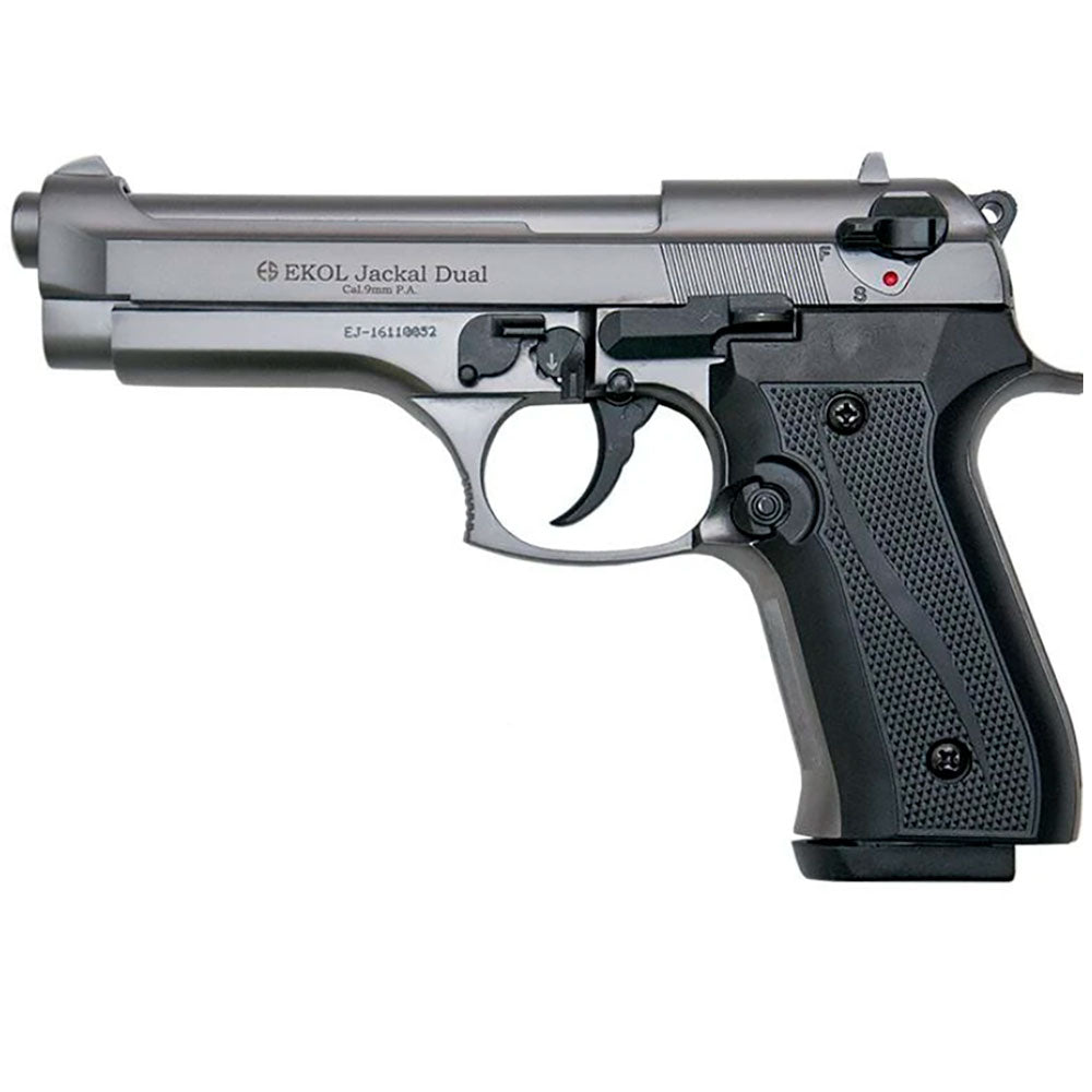 Pistola EKOL JACKAL Dual Rafaga traumatica 9mm