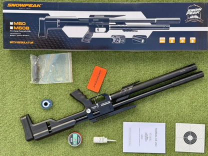 RIFLE PCP SNOWPEAK M60 EN POLÍMERO CAL 5.5/6.35 DE 1000 FPS