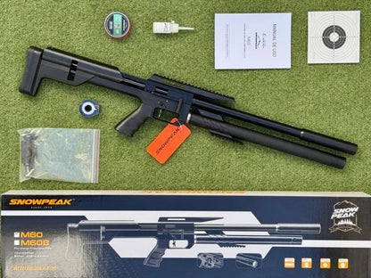 RIFLE PCP SNOWPEAK M60 EN POLÍMERO CAL 5.5/6.35 DE 1000 FPS