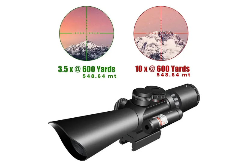 MIRA TELESCÓPICA M8 3.5-10x40 RI CON LÁSER