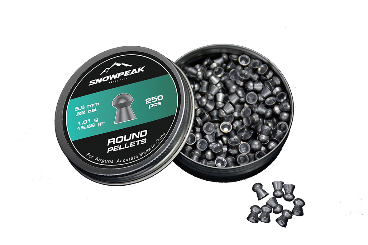 DIABOLOS SNOWPEAK ROUND CALIBRE 5.5 DE 500 UNIDADES