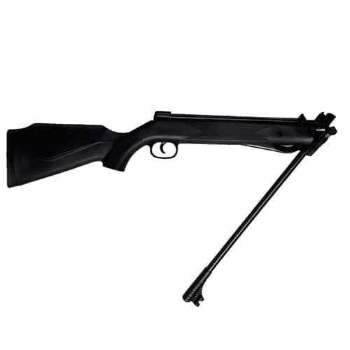 Rifle de aire comprimido CAMO b2-4 polímero negro resorte cal 5.5 de 500 fps