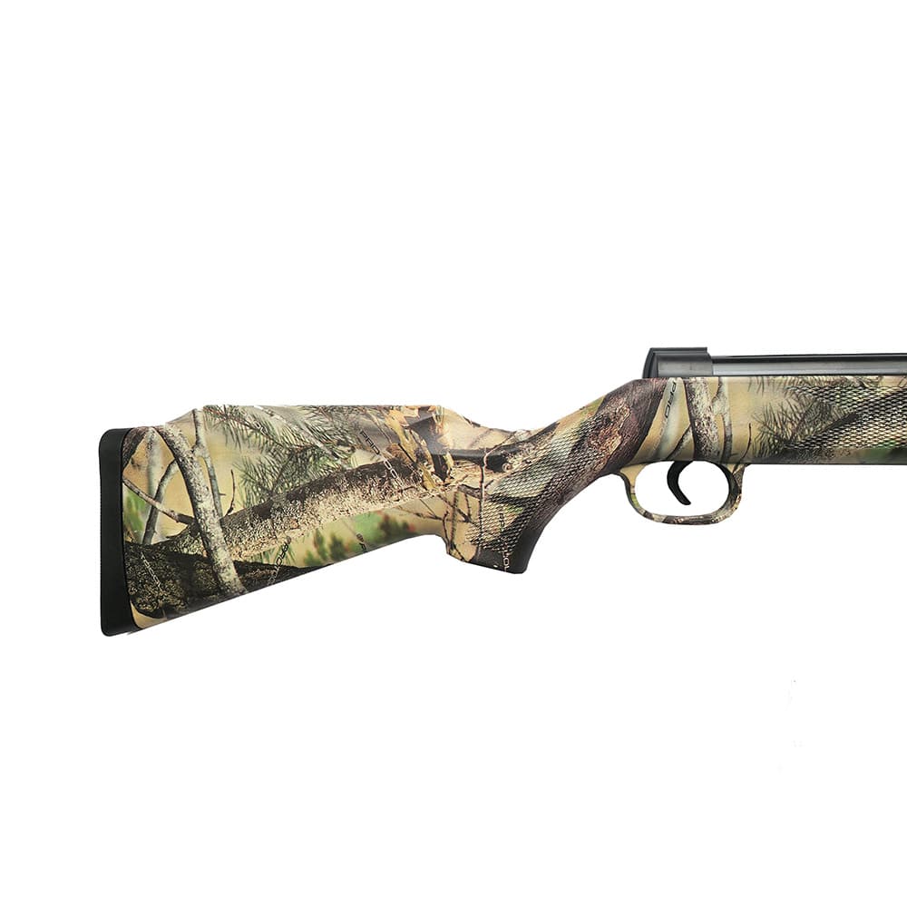 Rifle de aire comprimido CAMO b2-4 camuflado resorte cal 5.5/22 de 500 fps