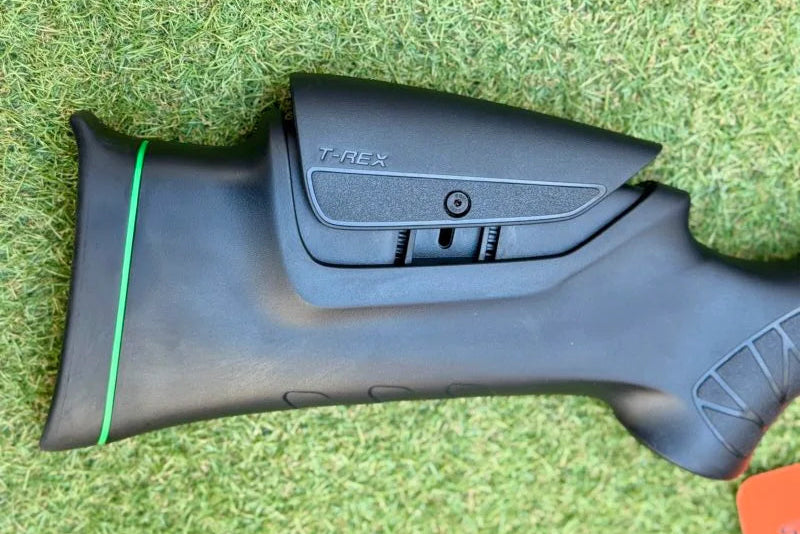 RIFLE PCP SNOWPEAK T-REX SNIPER MULTI-TIRO X10 EN POLÍMERO CAL 5.5/6.35 DE 1000 FPS