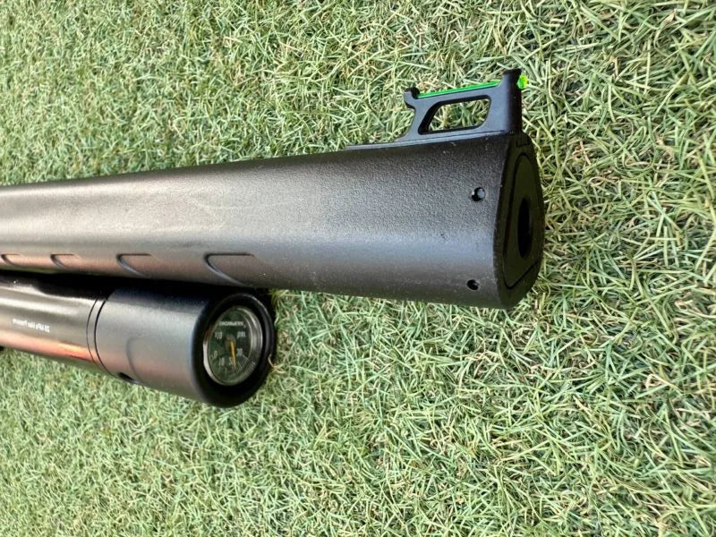 RIFLE PCP SNOWPEAK T-REX SNIPER MULTI-TIRO X10 EN MADERA CAL 6.35 DE 900 FPS