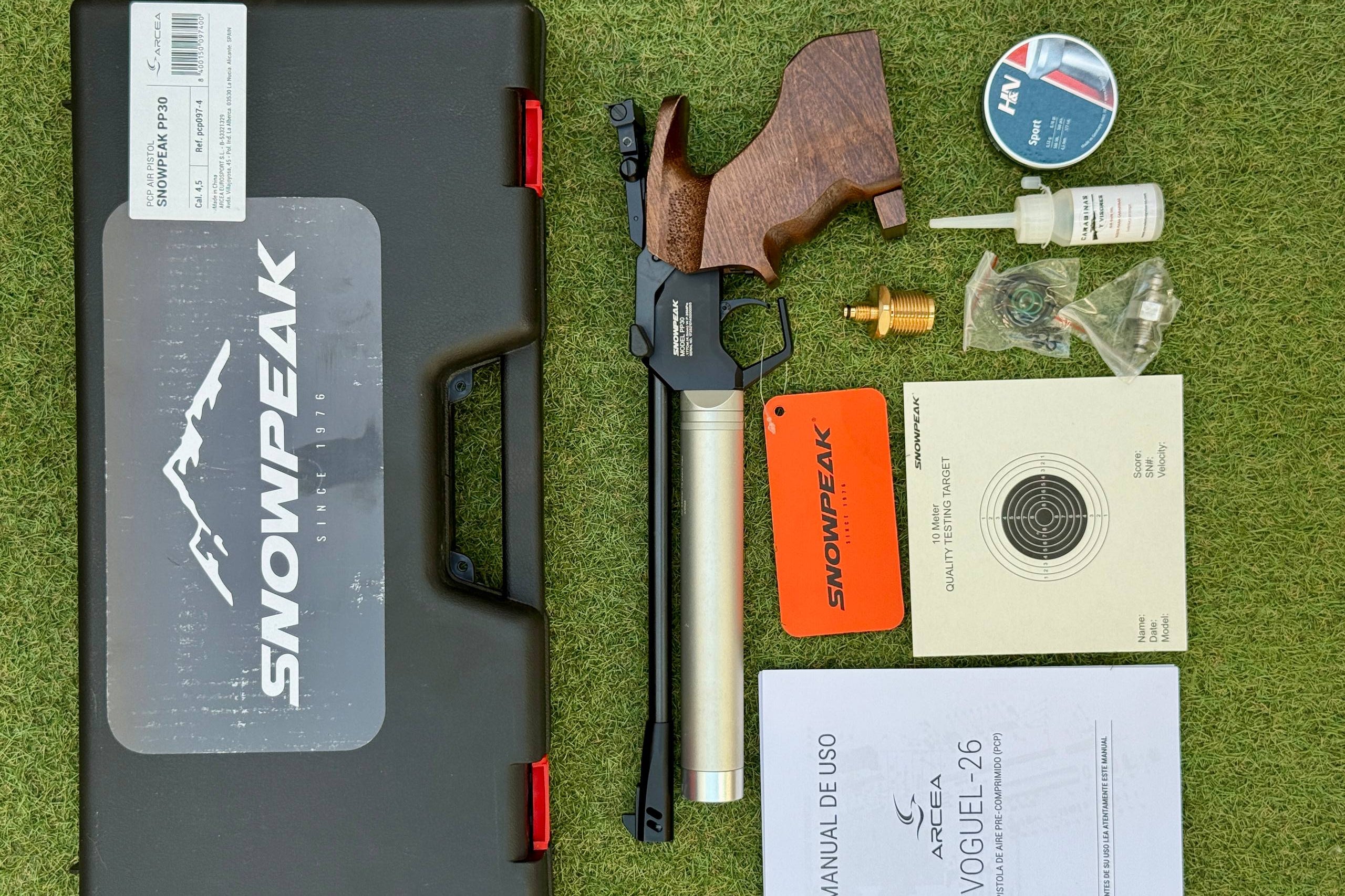 PISTOLA PCP SNOWPEAK PP30