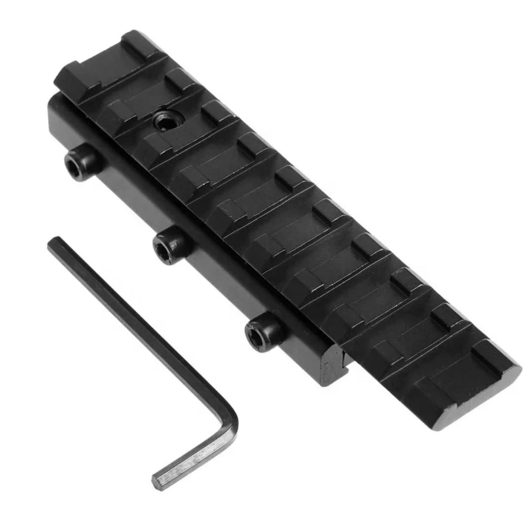 Convertidor de cola milano riel 11mm a riel 22mm picantini