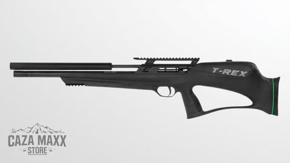 RIFLE PCP SNOWPEAK T-REX BULLPUP MULTI-TIRO X10 EN POLÍMERO NEGRO