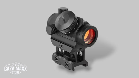 MIRA HOLOGRAFICA RED DOT 2 1X40 RETICULA ILUMINADA PARA RIEL 22