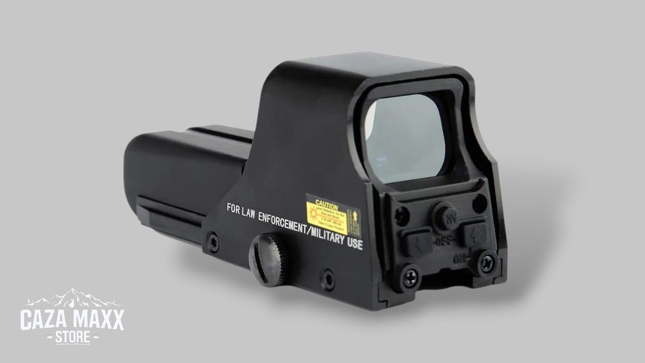 MIRA HOLOGRAFICA 552 RETÍCULA ILUMINADA PARA RIEL 22