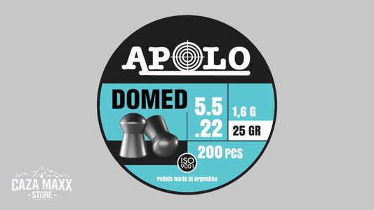 DIABOLOS APOLO DOMED CAL 6.35 DE 200 PCS (25GR)