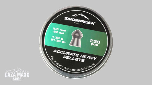 DIABOLOS SNOWPEAK ACCURATE CAL 5.5 DE 250 PCS (21.30GR)