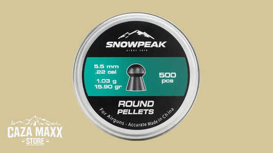 DIABOLOS SNOWPEAK ROUND CAL 5.5 DE 500 PCS (15.90GR)