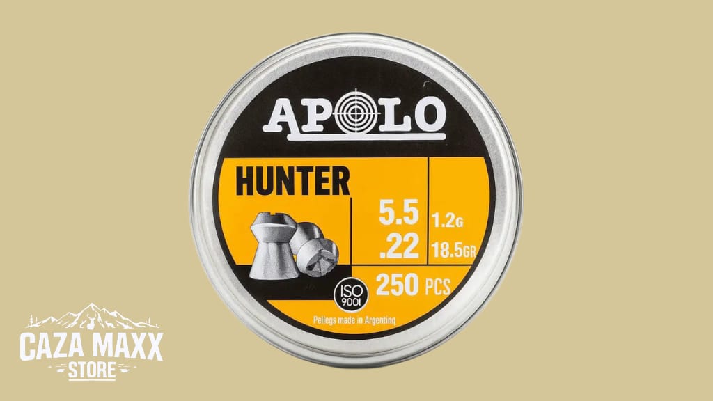 DIABOLOS APOLO HUNTER CAL 5.5 DE 250 PCS (18.5GR)
