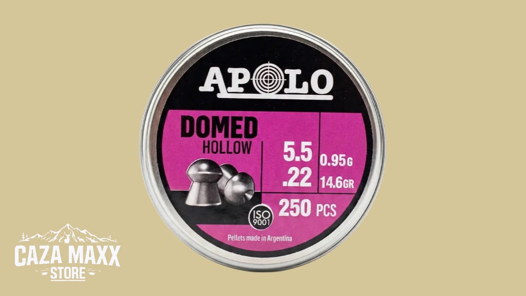 DIABOLOS APOLO DOMED HOLLOW CAL 5.5 DE 250 PCS (14.6GR)
