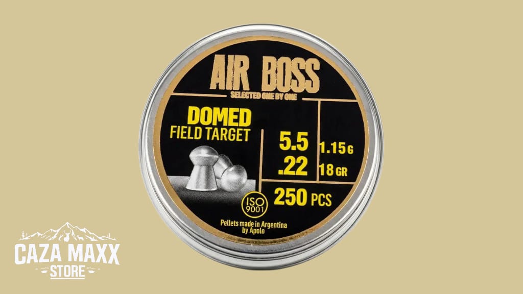 DIABOLOS AIR BOSS DOMED FIELD TARGET CAL 5.5 DE 250 PCS (18GR)