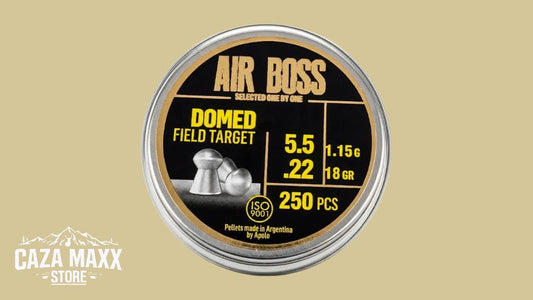 DIABOLOS AIR BOSS DOMED FIELD TARGET CAL 5.5 DE 250 PCS (18GR)