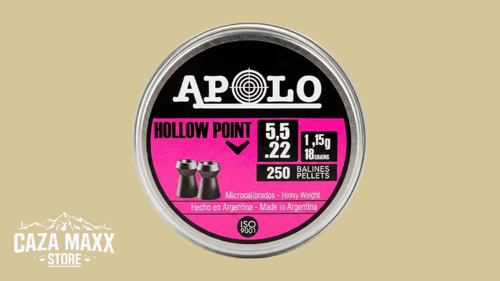 DIABOLOS APOLO HOLLOW POINT CAL 5.5 DE 250 PCS (18GR)