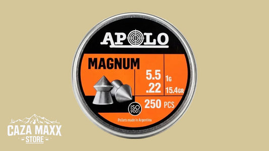 DIABOLOS APOLO MAGNUM CAL 5.5 DE 250 PCS (15.4GR)