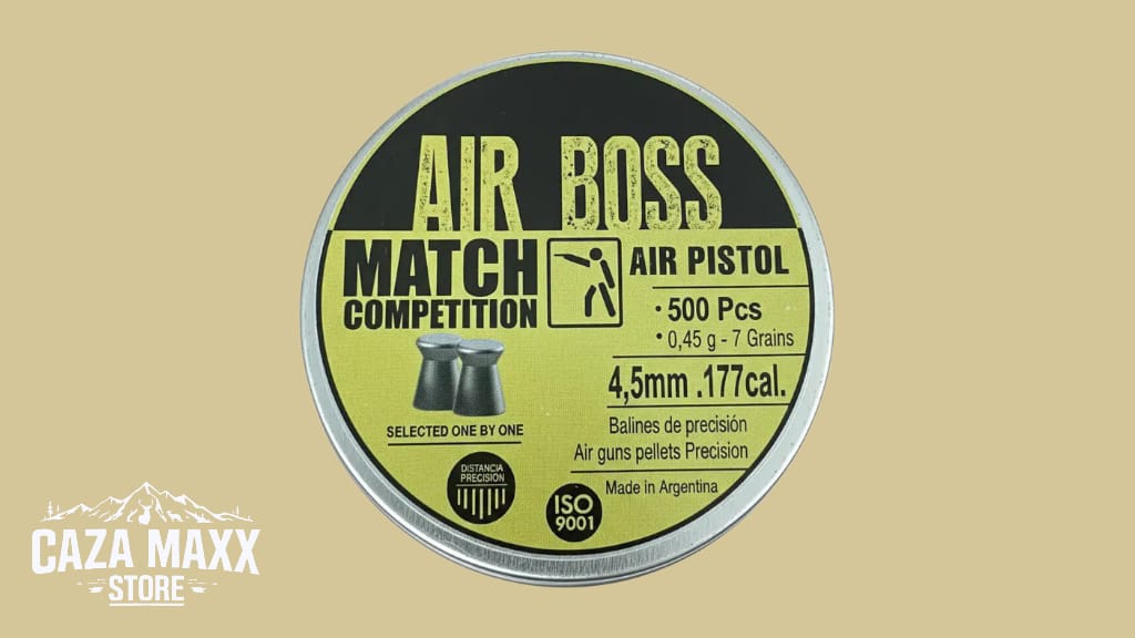 DIABOLOS AIR BOSS MATCH COMPETITION CAL 4.5 DE 500 PCS (7GR)