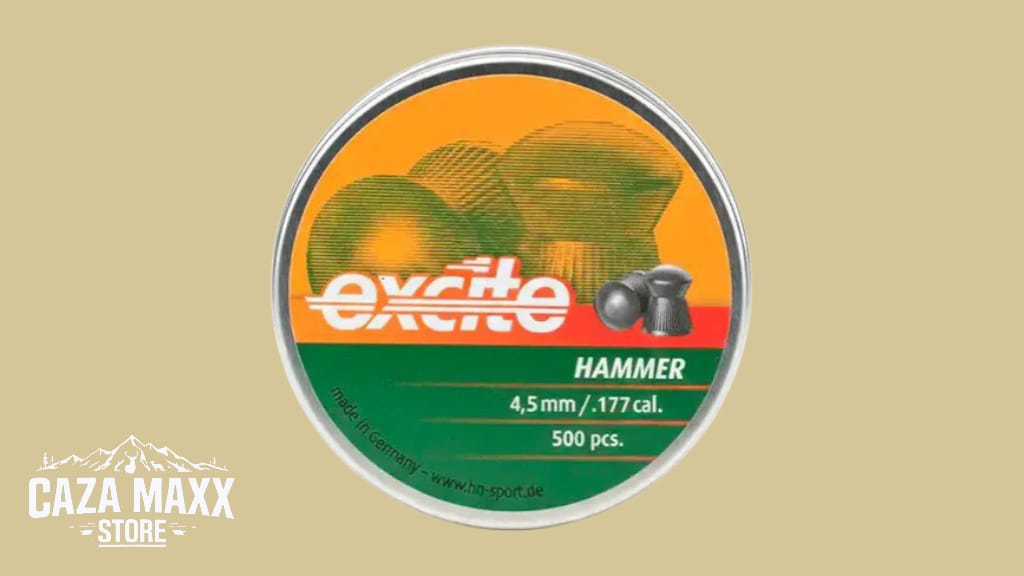 DIABOLOS EXCITE HAMMER CAL 4.5 DE 250 PCS (14GR)
