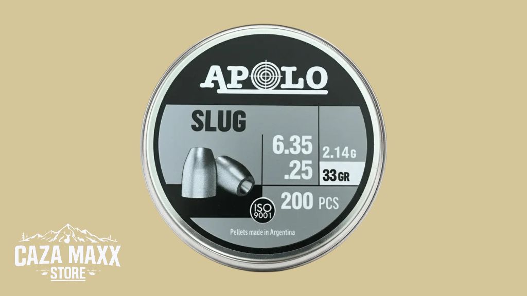 DIABOLOS APOLO SLUG CAL 6.35 DE 200 PCS (33GR)