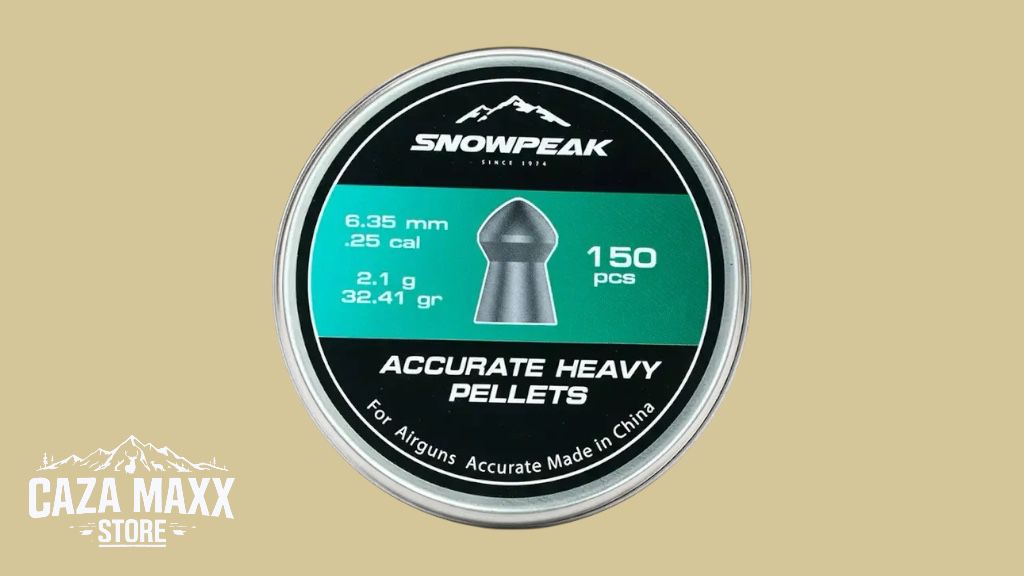 DIABOLOS SNOWPEAK ACCURATE HEAVY  CAL 6.35 DE 150 PCS (32.41)