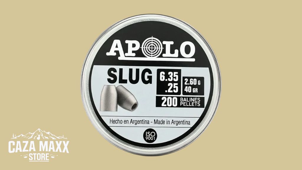 DIABOLOS APOLO SLUG CAL 6.35 DE 200 PCS (40GR)