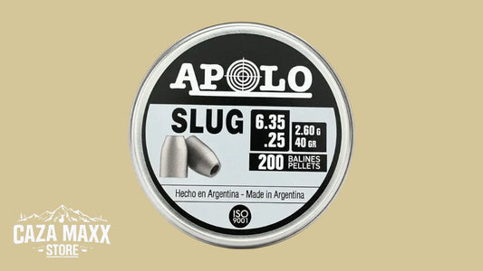 DIABOLOS APOLO SLUG CAL 6.35 DE 200 PCS (40GR)