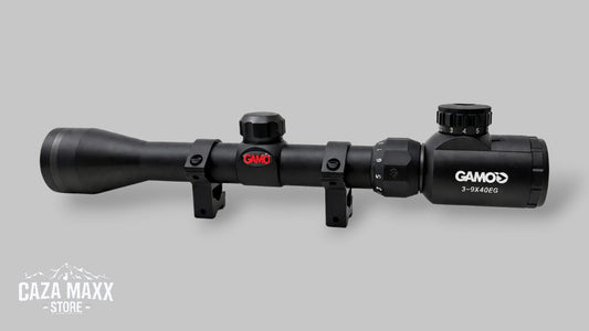 MIRA TELESCÓPICA GAMO 3-9X40 RETÍCULA ILUMINADA PARA RIEL 11 Y/O 22