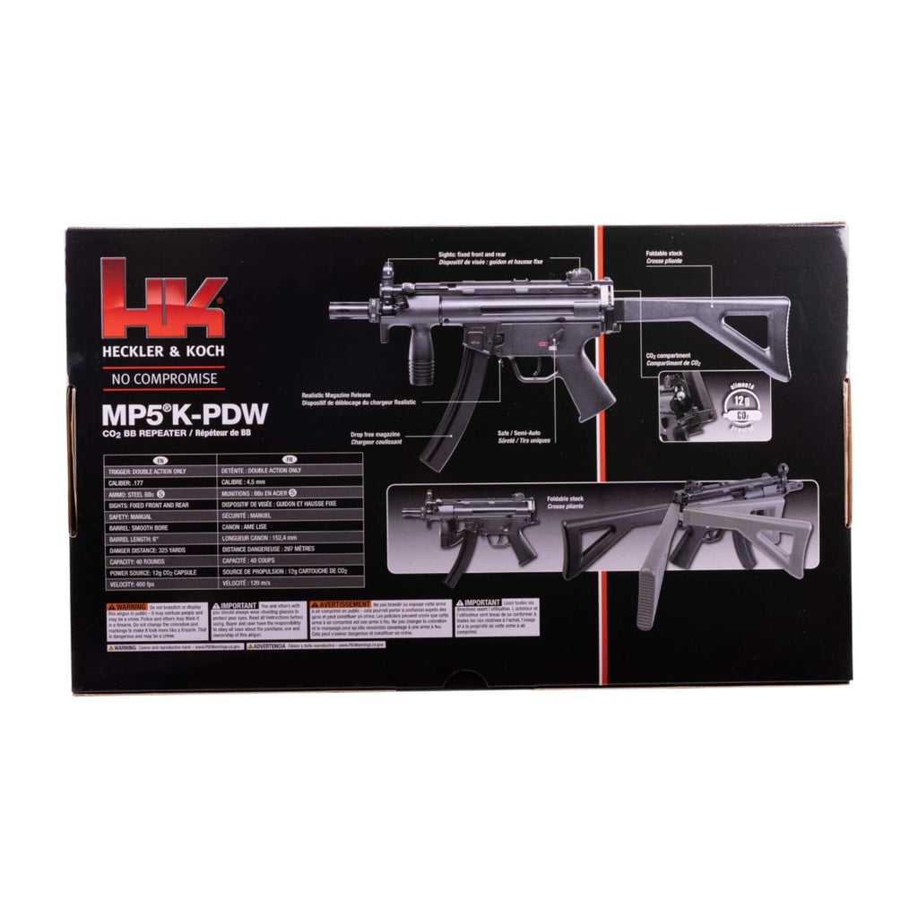 RIFLE CO2 UMAREX MP5 K-PDW SEMI-AUTO 40X