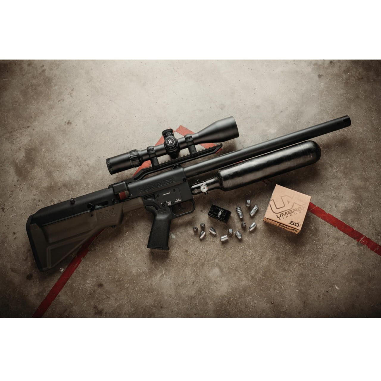 RIFLE PCP UMAREX HAMMER MULTI-TIRO 2X