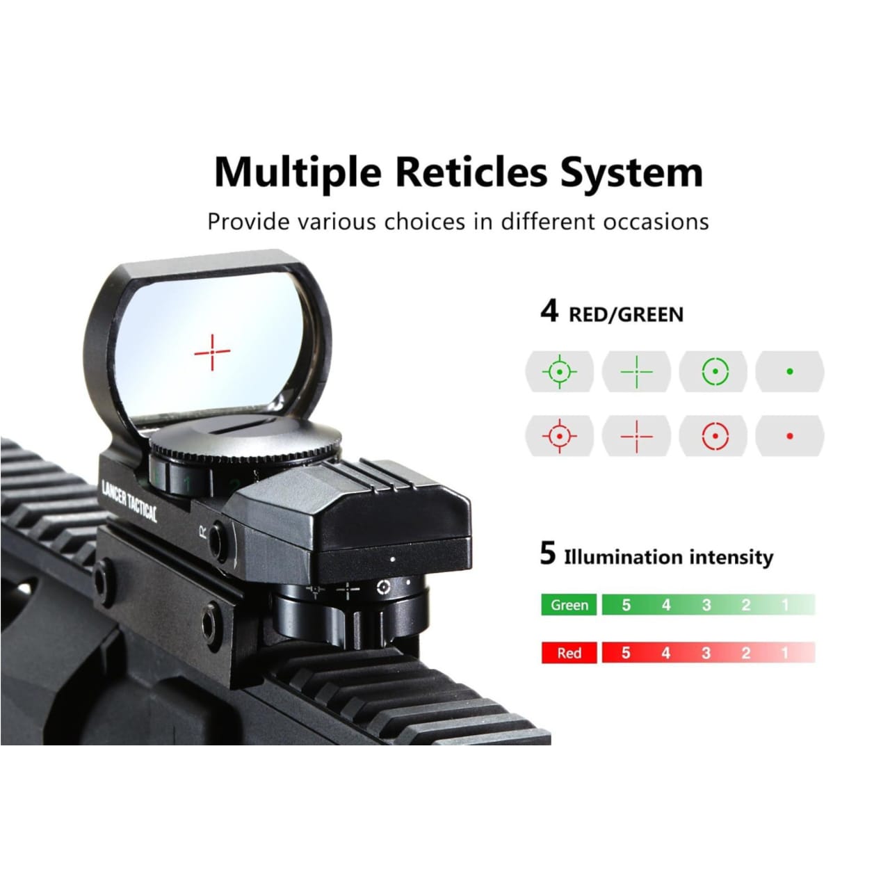 RIFLE CO2 LANCER TACTICAL HYDRA BLOWBACK AUTOMÁTICA 28X